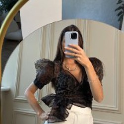 Топ из органзы - фото 4