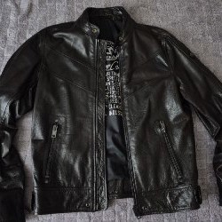 Куртка кожаная Diesel - фото 5