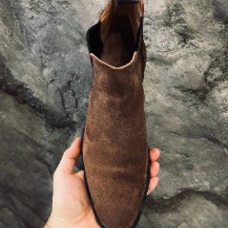 Замшевые челси Church’s - фото 6