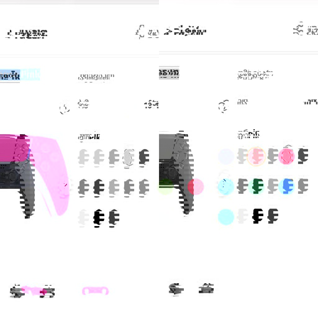 PS5 Wireless Controller Dualsense Pink