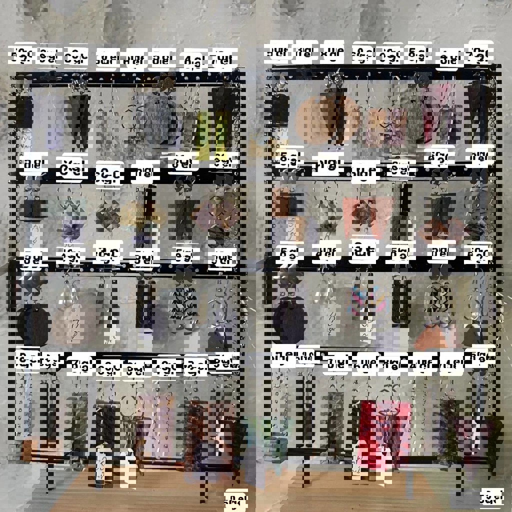 Серьги ручной работы