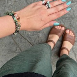 Серебряное кольцо с опалом - фото 3