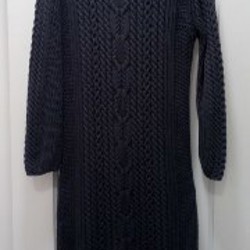 Вязаное платье - фото 4