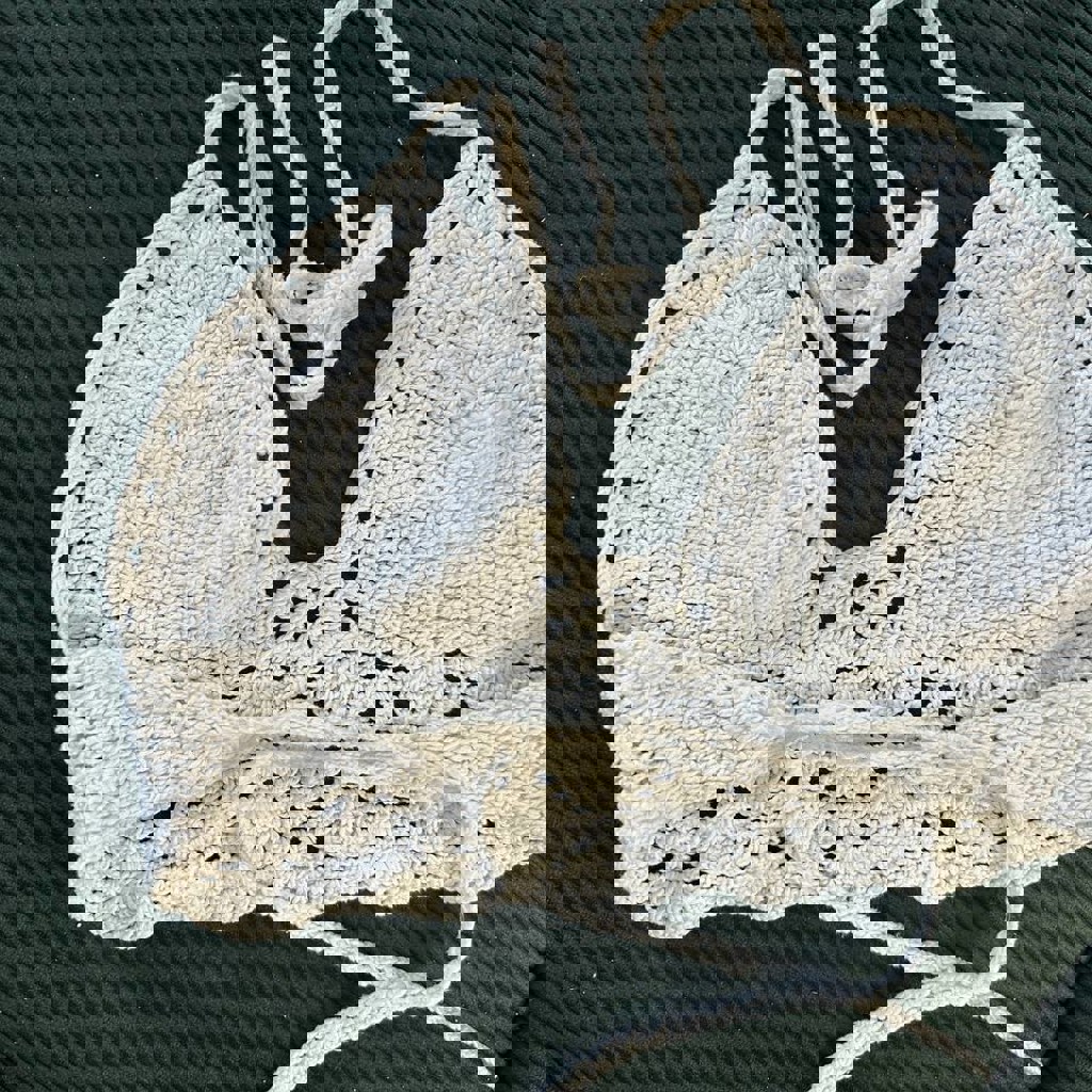 Топ вязанный