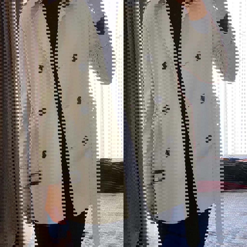 Тренч укороченный женский