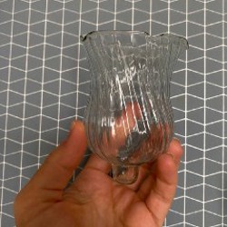 Стеклянный подсвечник - фото 2