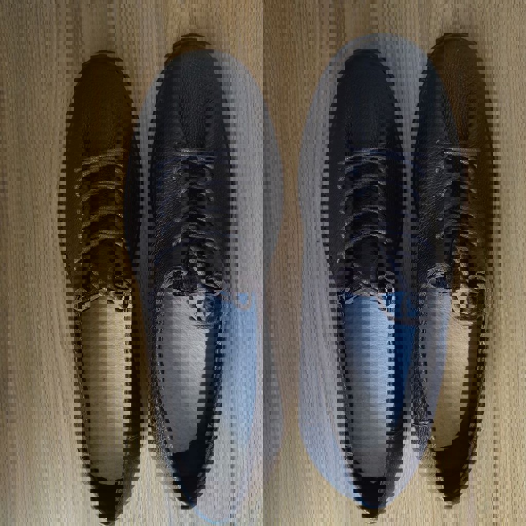 Кожаные ботинки