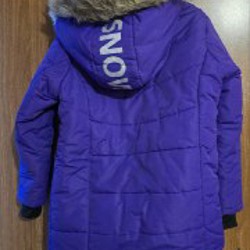 Зимнее пальто для девочки - фото 6