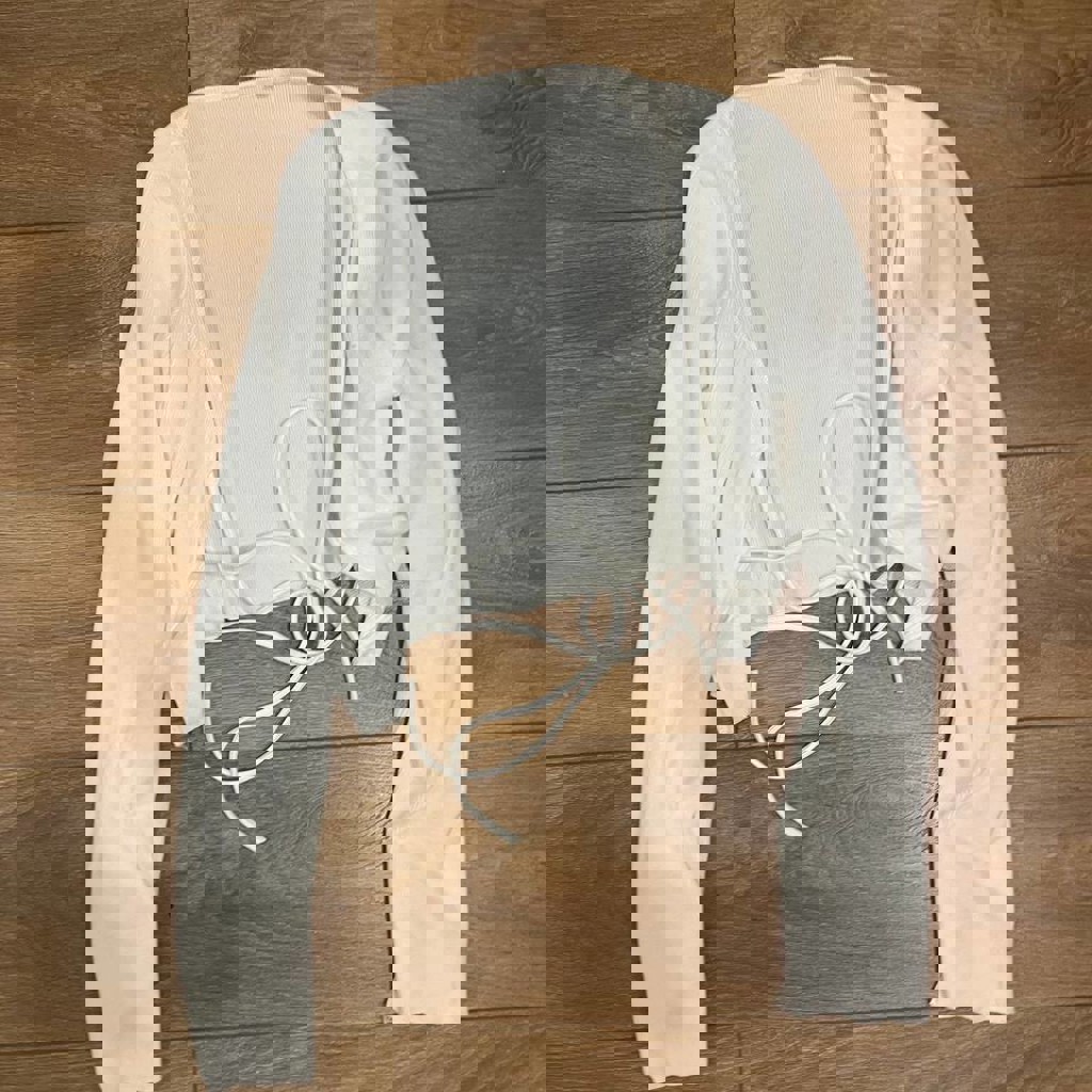 Кофта на завязках