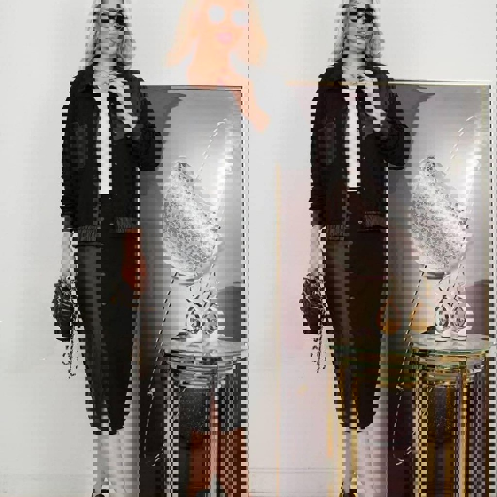 Костюм-двойка из вельвета