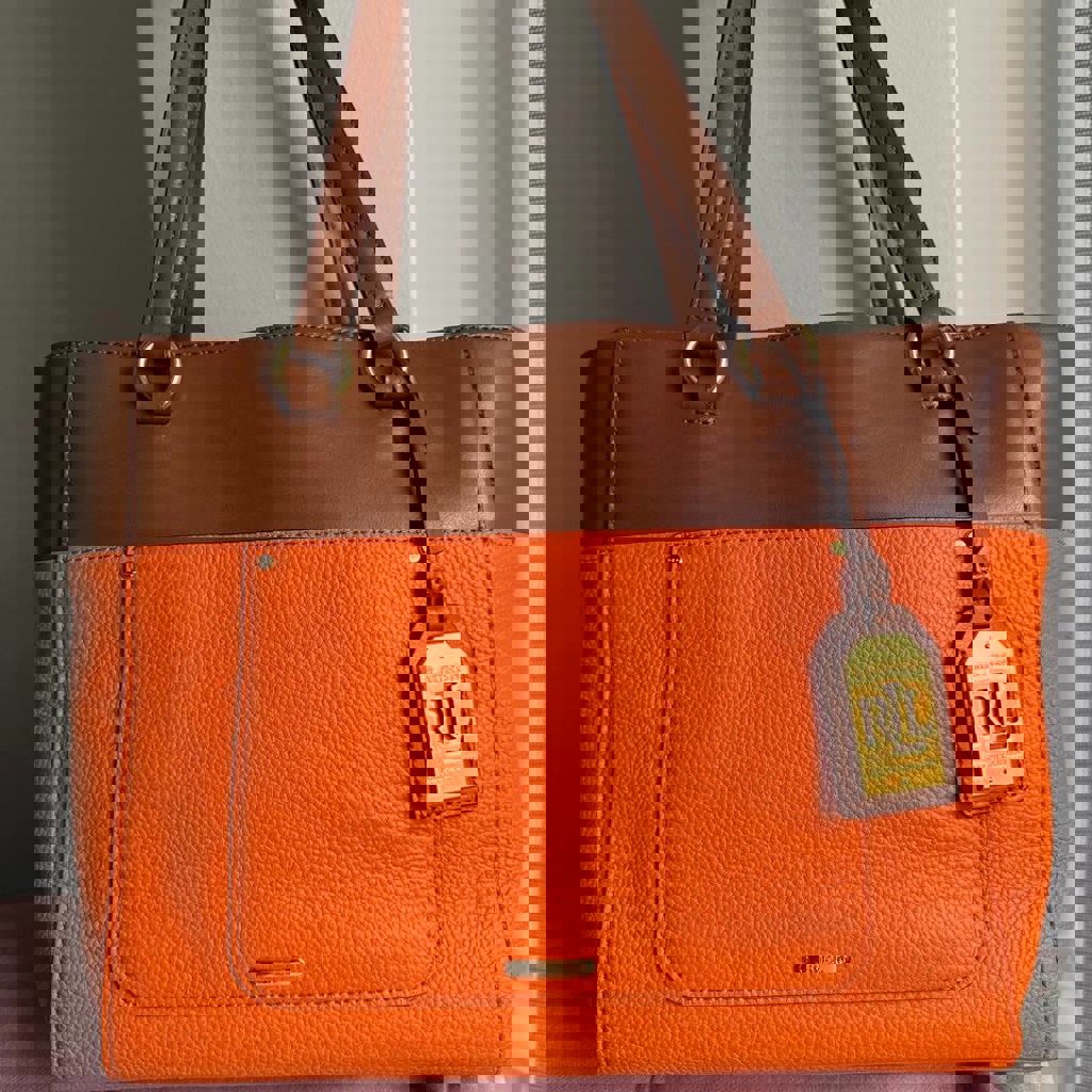 Кожаная сумка Ralph Lauren