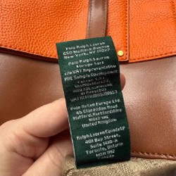 Кожаная сумка Ralph Lauren - фото 5