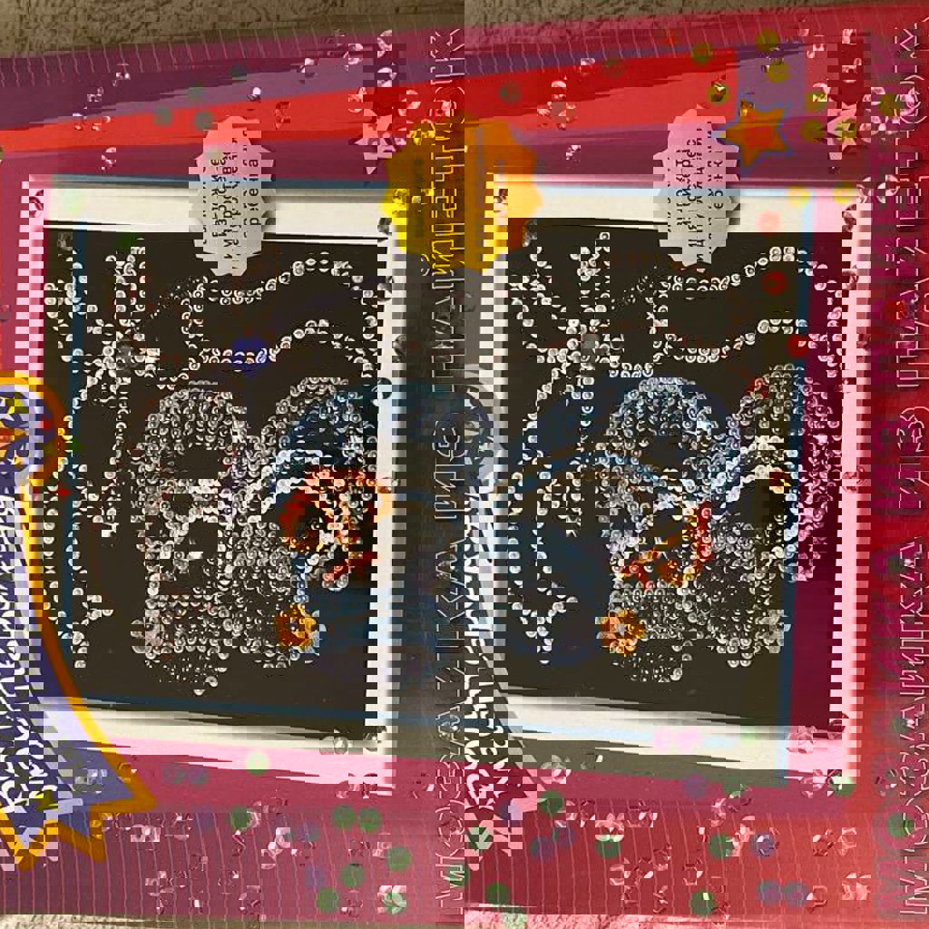 Мозаика из пайеток