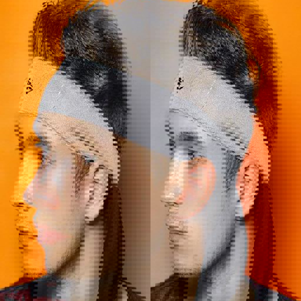 Повязка на голову спортивная двусторонняя