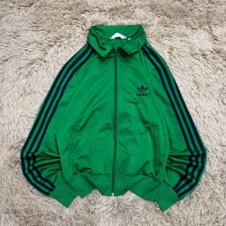 Vintage Adidas With Big Logo On The Back: Black-Gold - фото 4