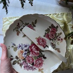 Фарфоровый Набор для торта - фото 2