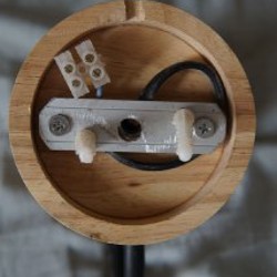 Настенный светильник деревянный - фото 4