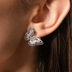 Серьги бабочки - фото 4