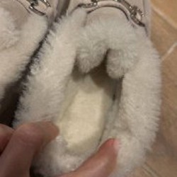 Замшевые лофферы зимние - фото 3