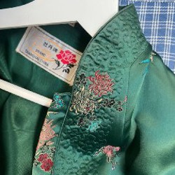 Шелковый китайский пиджак - фото 2