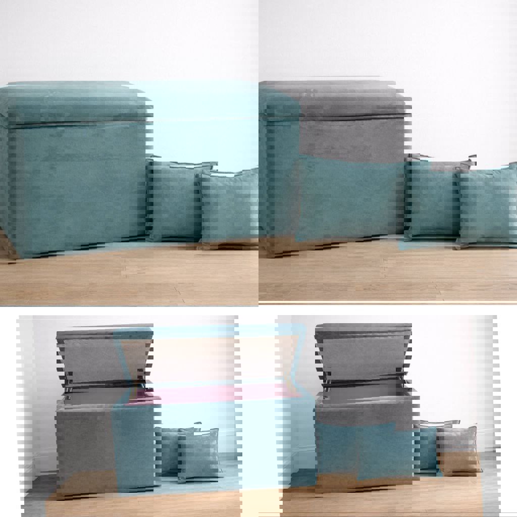 Открывающийся пуф