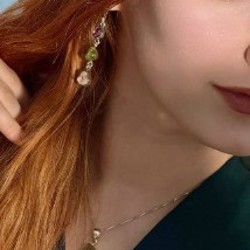 Комплект: серьги и кулон - фото 2