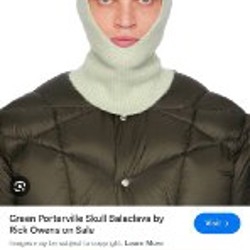 Balaclava Rick Owens - фото 5