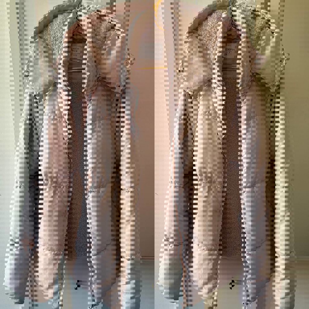 Куртка розовая женская