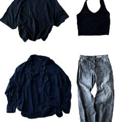 Черная футболка - фото 1