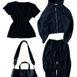 Черная футболка - фото 3