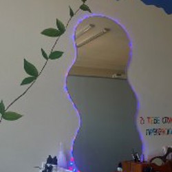 Молодой цветок в белом горшке - фото 4