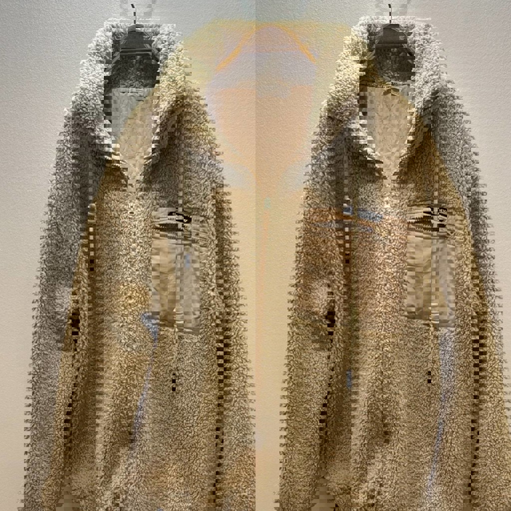 Женский бомбер из искусственного меха