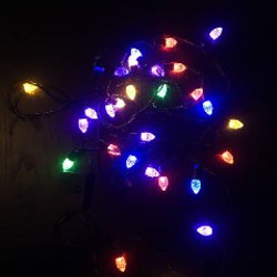 Разноцветная гирлянда простая - фото 3