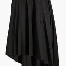Асимметричная черная юбка - фото 6
