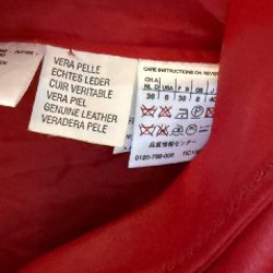 Винтажный кожаный пиджак - фото 8