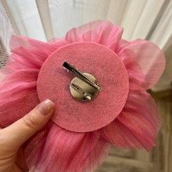 Брошь цветок - фото 2