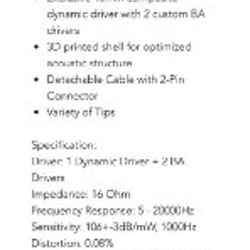 Гибридные наушники ORIVETI bleqk Lowmaster - фото 3