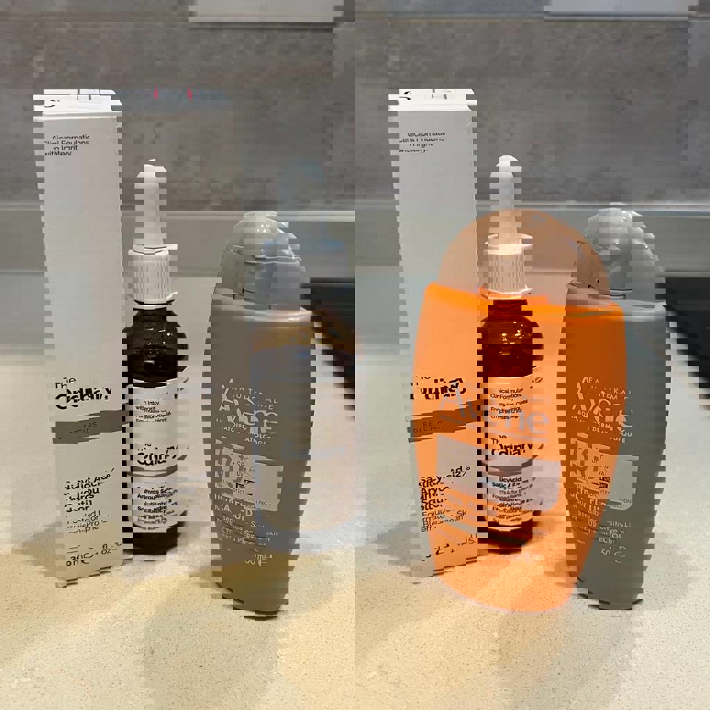 Avene SPF 50+ тонированный флюид