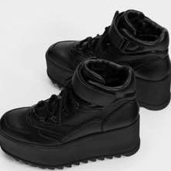 Ботинки на платформе - фото 4