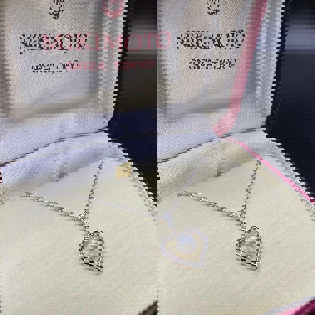 Ожерелье Mikimoto с жемчугом Akoya