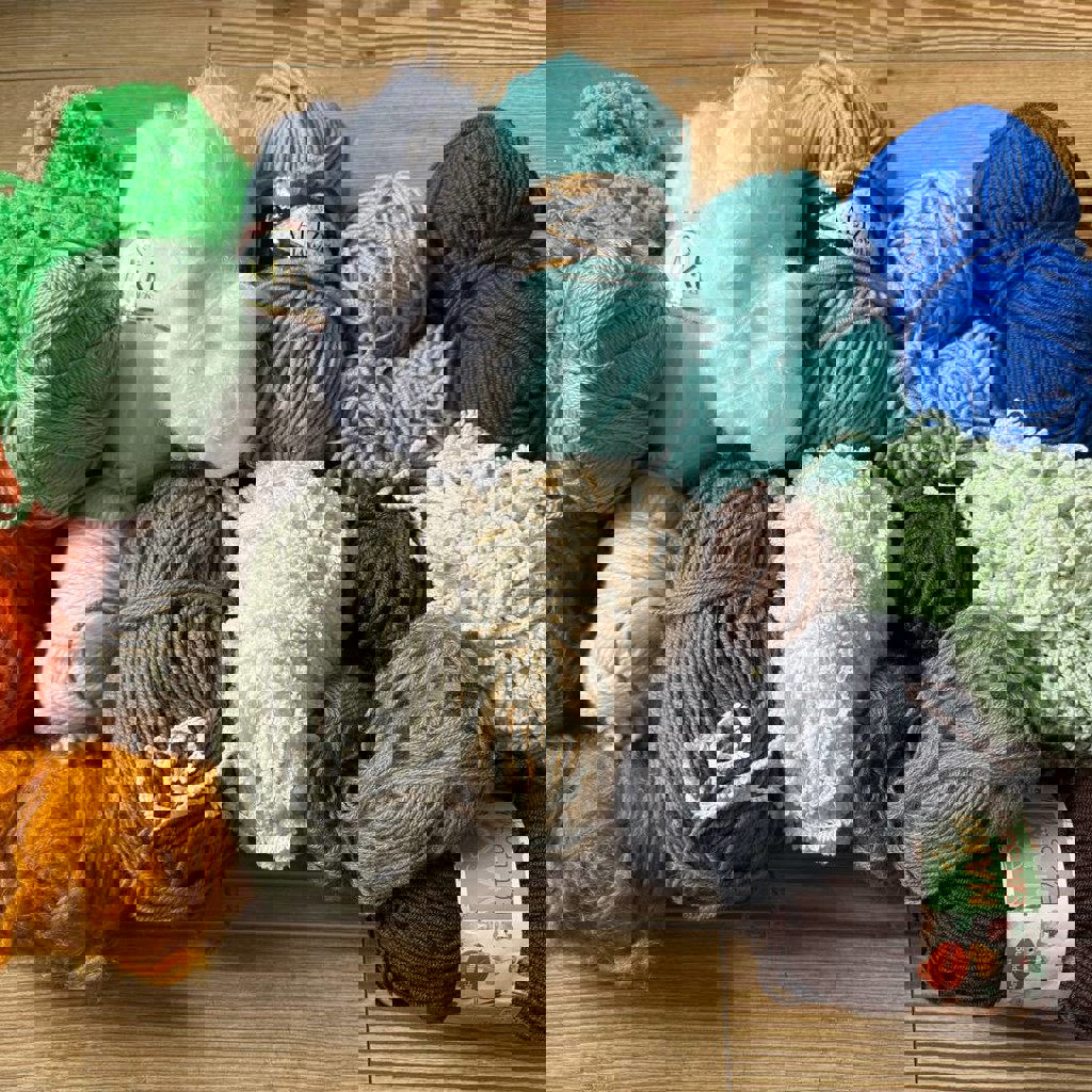 Пряжа теплая