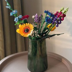 Букет цветов из лего - фото 2