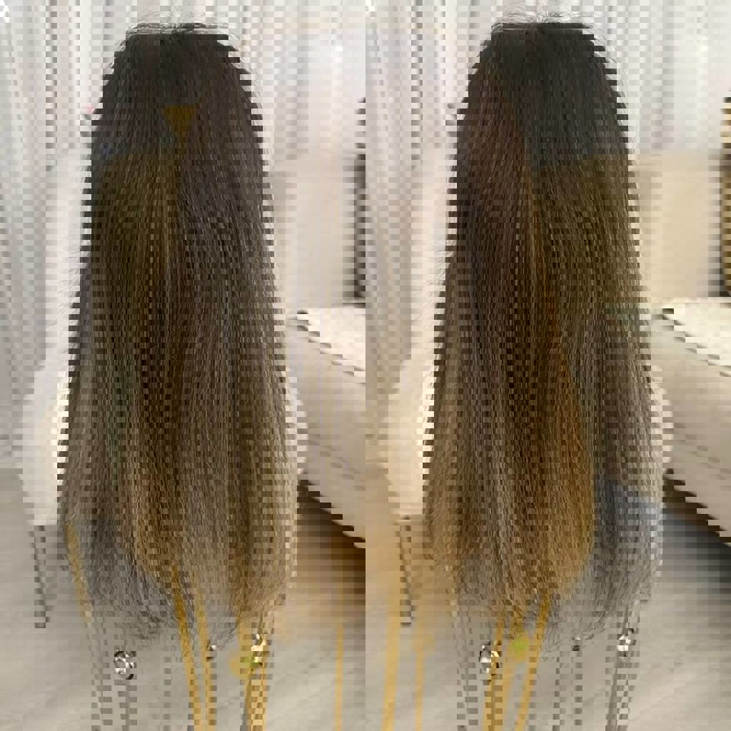 Парик из натуральных волос