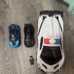 Машинки и человечек Лего - фото 1