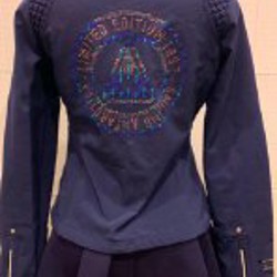 Куртка спортивная сиреневая - фото 6