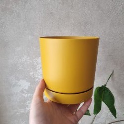 Коричневый/терракотовый горшок - фото 2