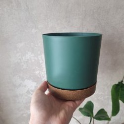 Коричневый/терракотовый горшок - фото 4