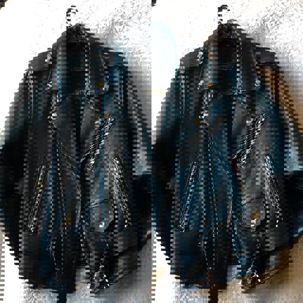 Кожаная американская косуха