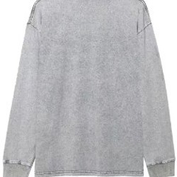 Серая лёгкая кофта лонгслив - фото 2