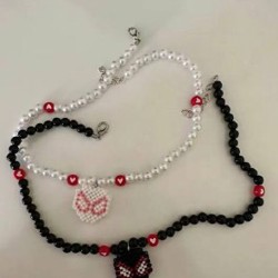 Парное кольцо из бисера - фото 3